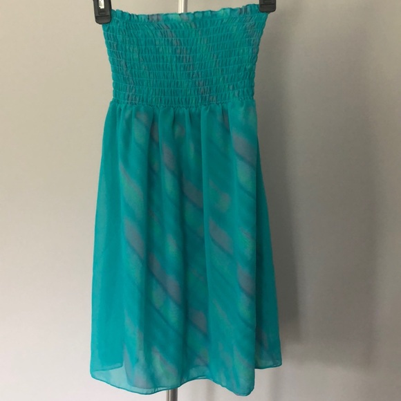 Ocean Pacific Smock Top Reversible Dress Size Medium - Picture 3 of 10